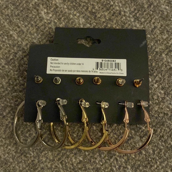 NEW Juliet Set of 6 pairs of Earrings - Picture 3 of 3